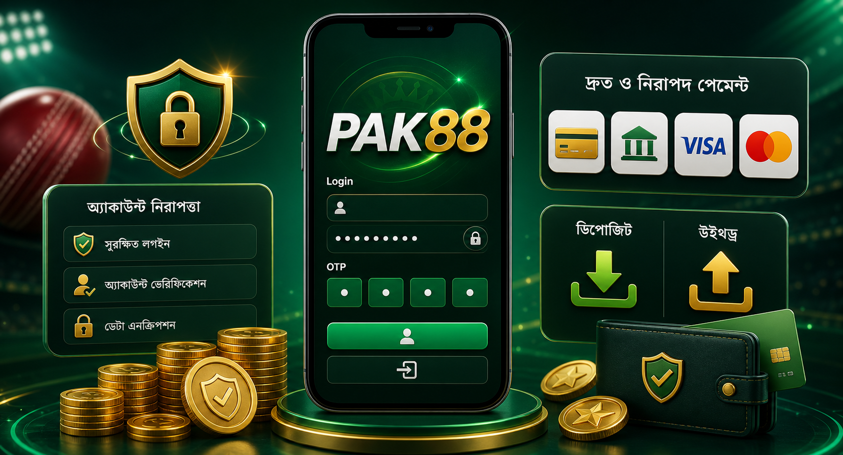 PAK88 নিবন্ধন - হিসাব তথ্য তথ্য